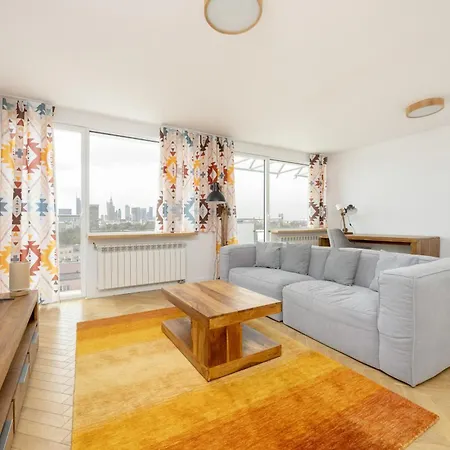 Studio On The 15Th Floor With A View Of The Warsaw Panorama By Noclegi Renters Exterior photo