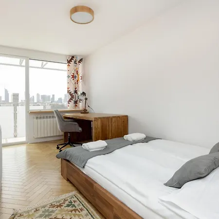 Studio On The 15Th Floor With A View Of The Warsaw Panorama By Noclegi Renters Exterior photo