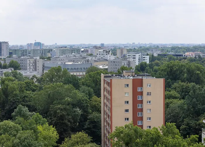 Studio On The 15Th Floor With A View Of The Warsaw Panorama By Noclegi Renters