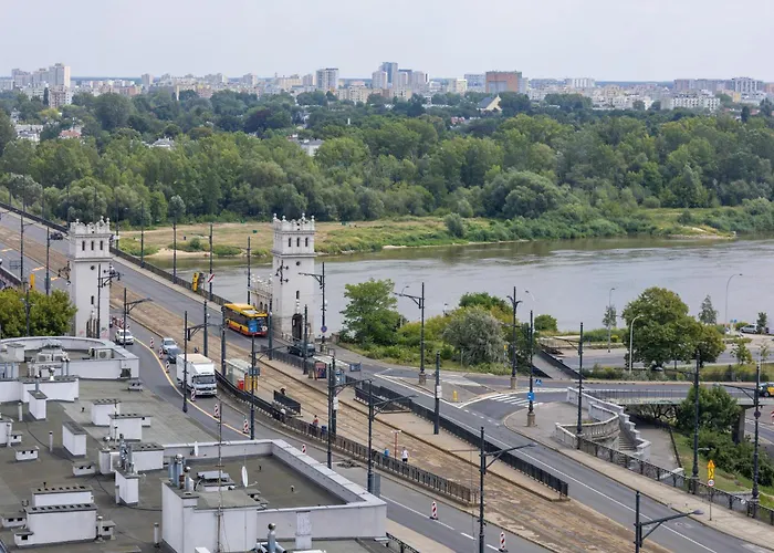 Studio On The 15Th Floor With A View Of The Warsaw Panorama By Noclegi Renters